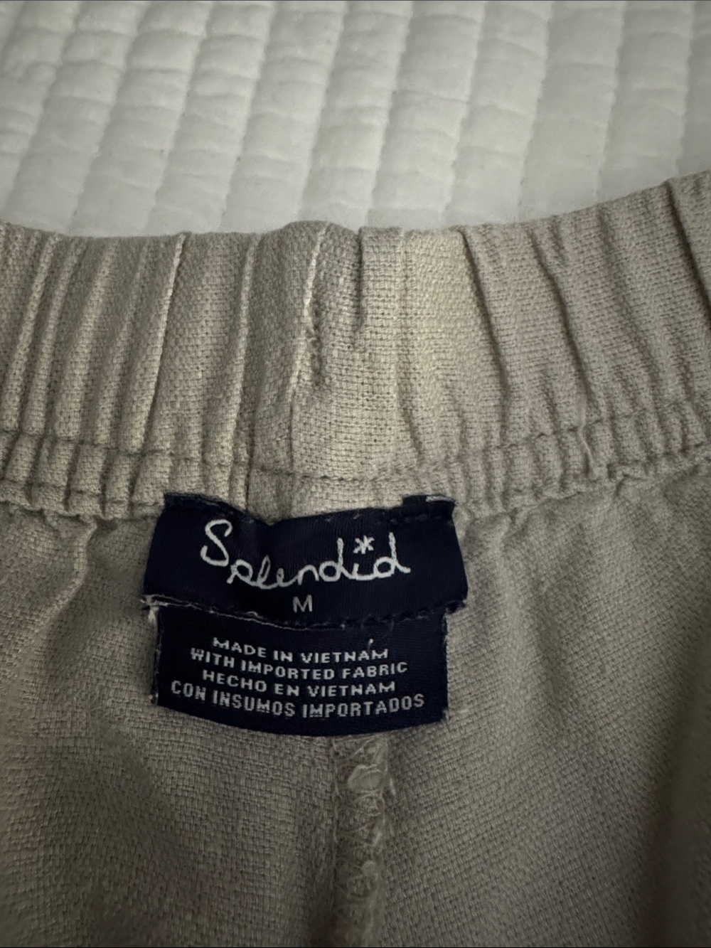 Everyday Wide-Leg Drawstring Pants - Taupe - Picture 3 of 4